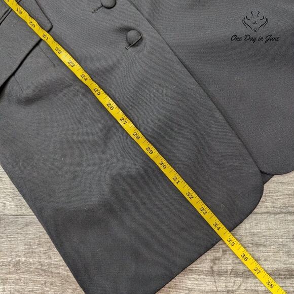 Express Wool Blend Velour Collar Petticoat Jacket Size S - Picture 4 of 5